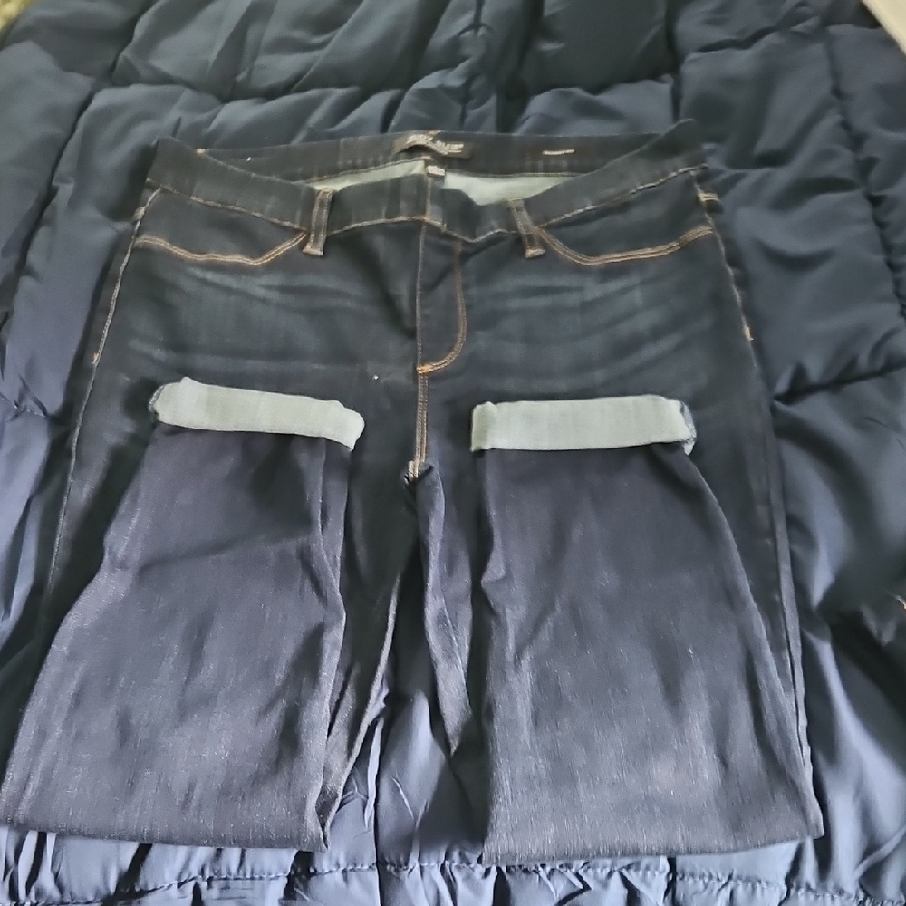 Dark Blue Denim Jeans
